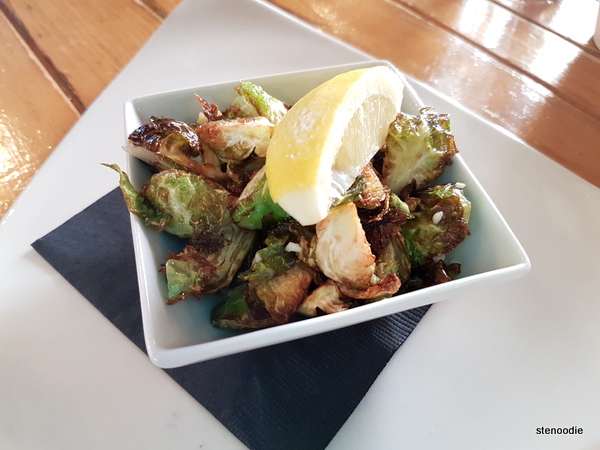 Fried brussel sprouts