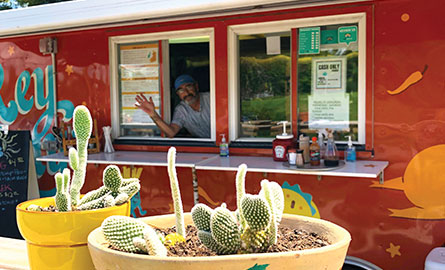 Rey Ray's food truck in Port Hope