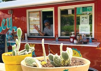 Rey Ray's food truck in Port Hope