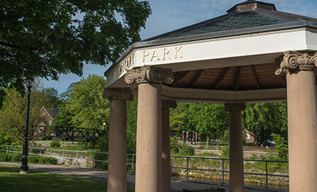 Rotary Park gazebo