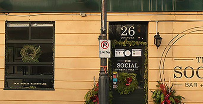 Exterior of Social