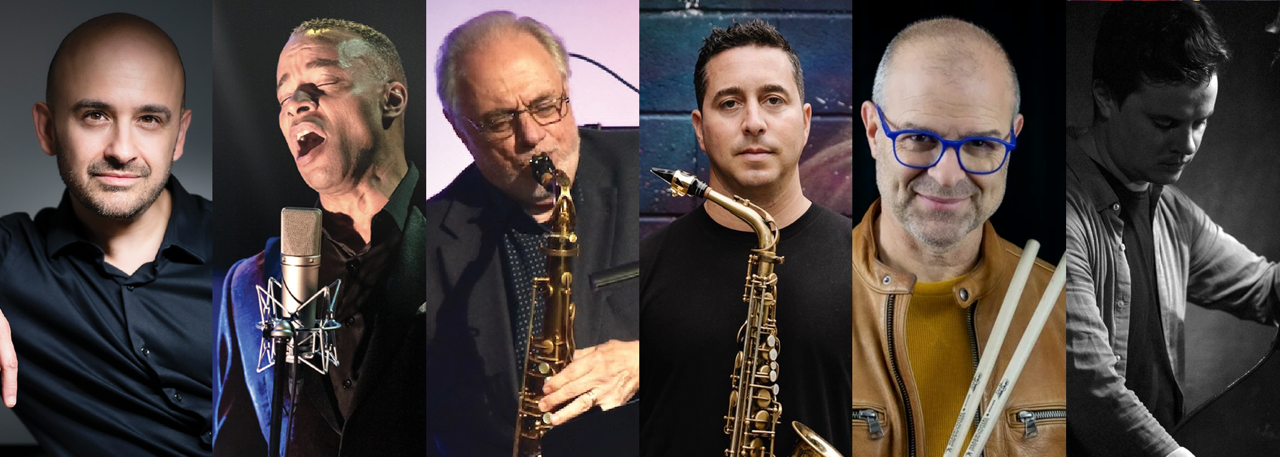 Image of five jazz artists.