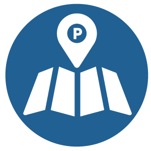 Parking map icon