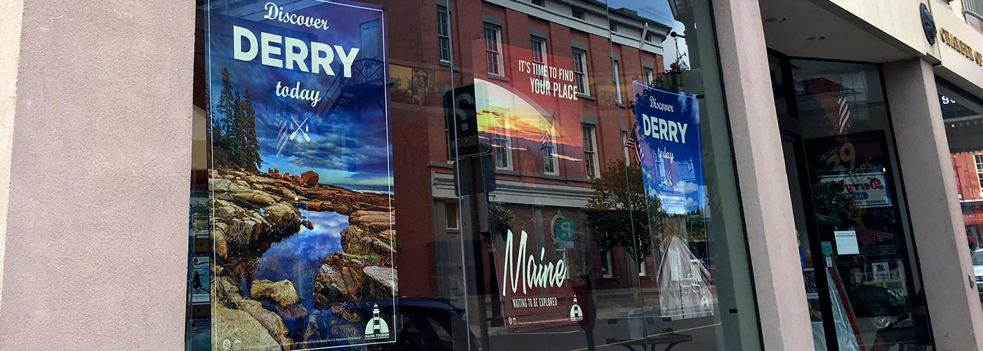 Derry Maine tourism posters