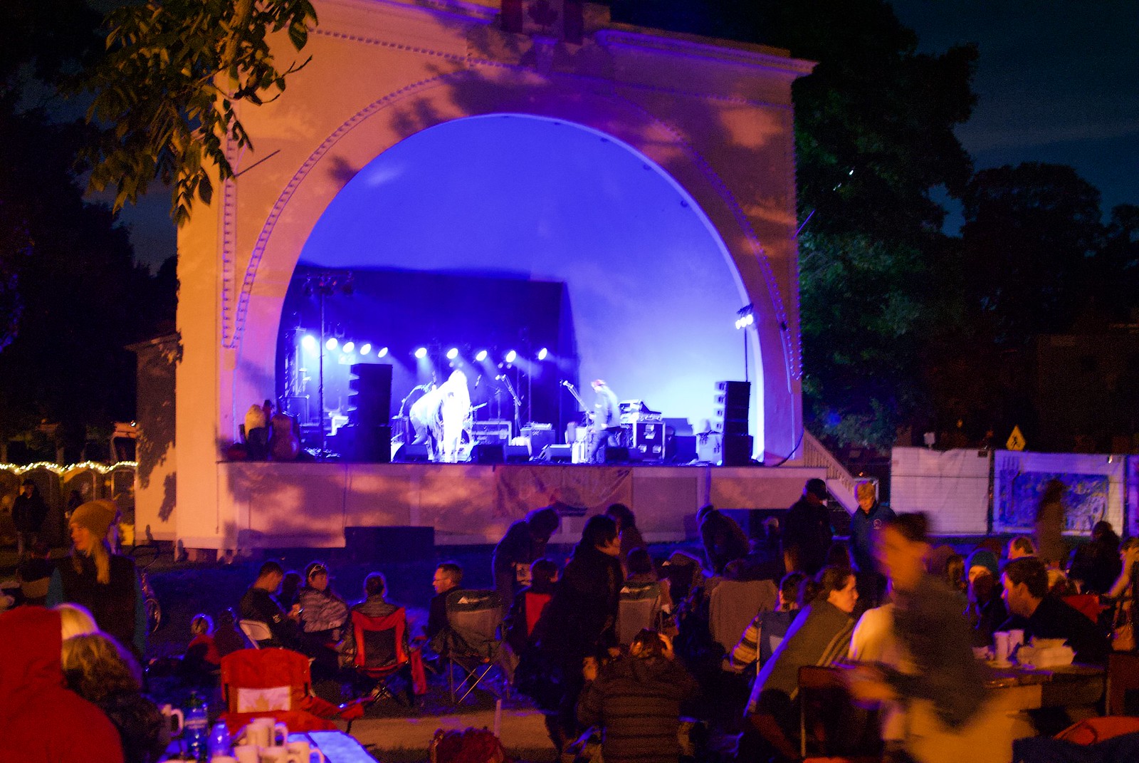 Bandshell performances at Cultivate