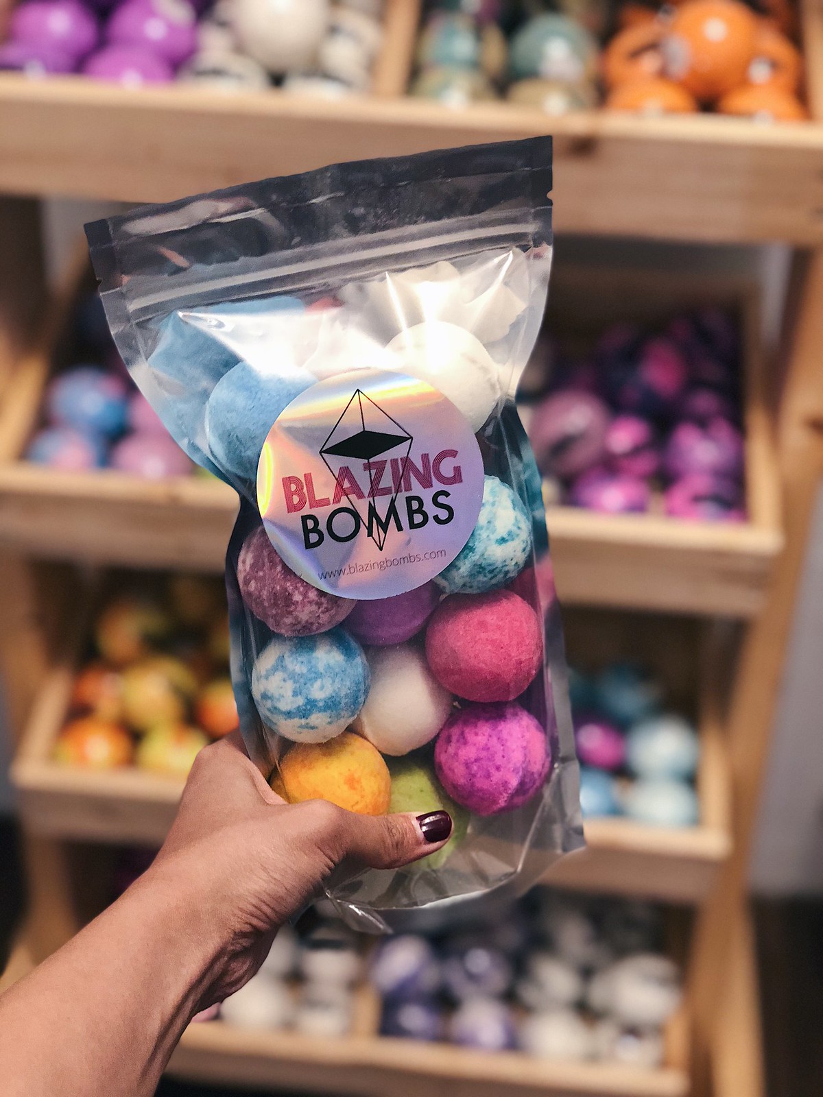 Bath bombs from The Nooks