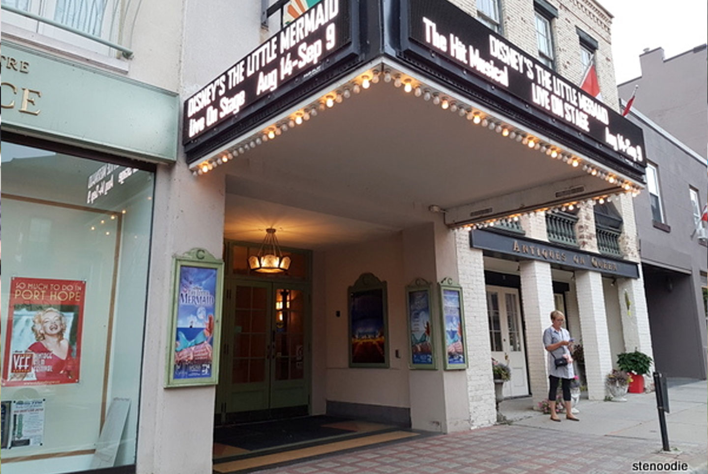 Marque at the Capitol Theatre in Port Hope
