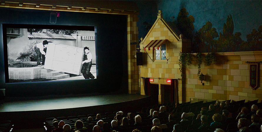 Interior of the Capitol Theatre during the Vintage Film Festival