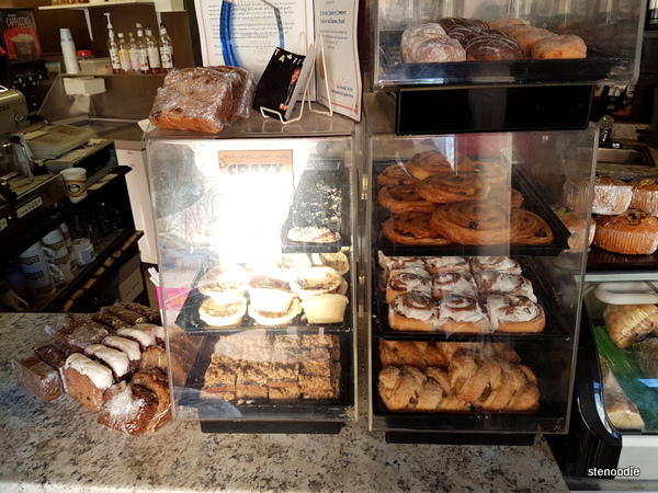 Baked goods at Dreamers