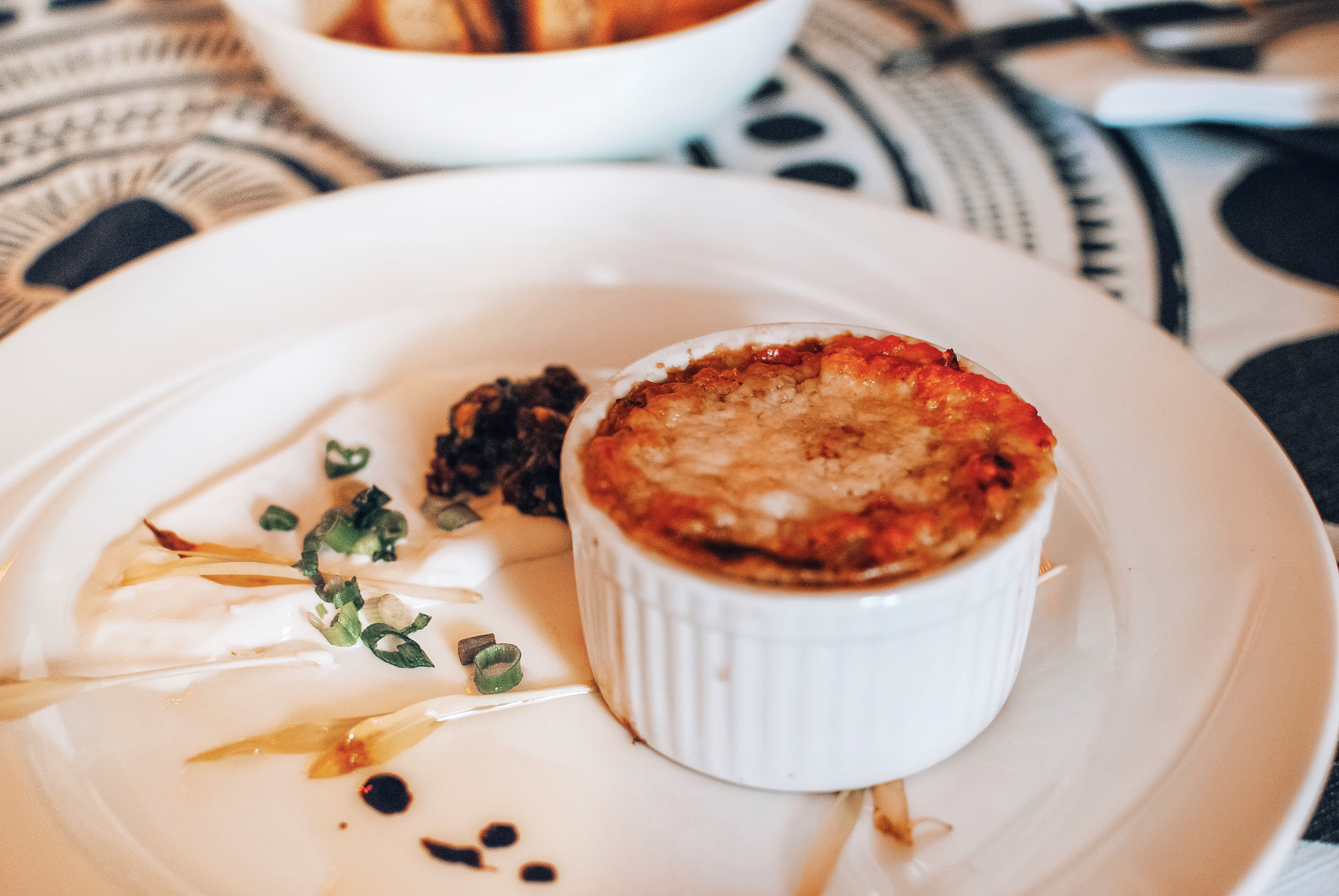 Main dish at the Hotel Carlyle