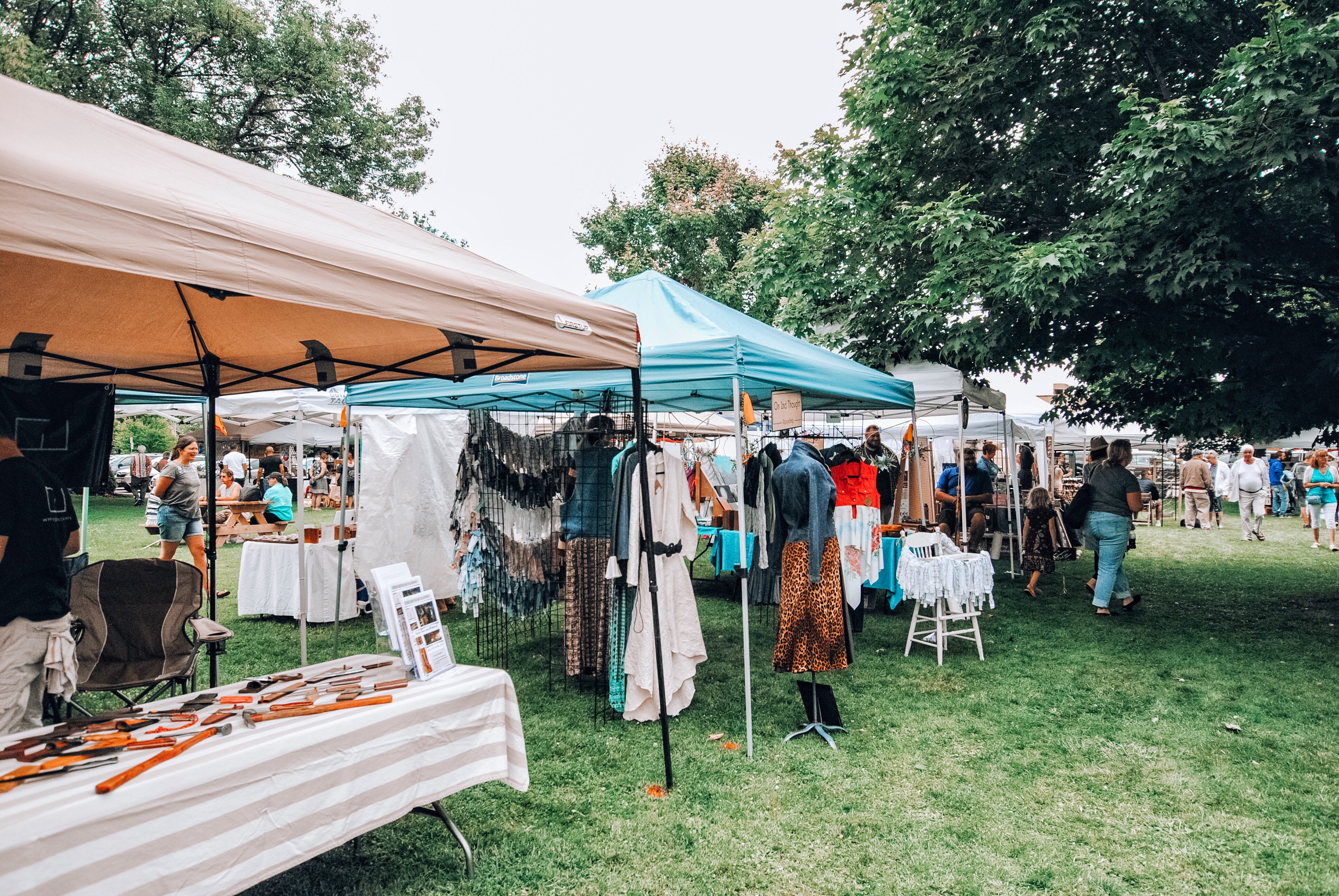 Port Hope Arts Festival market