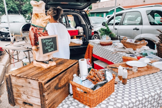 Arts Festival vendor 