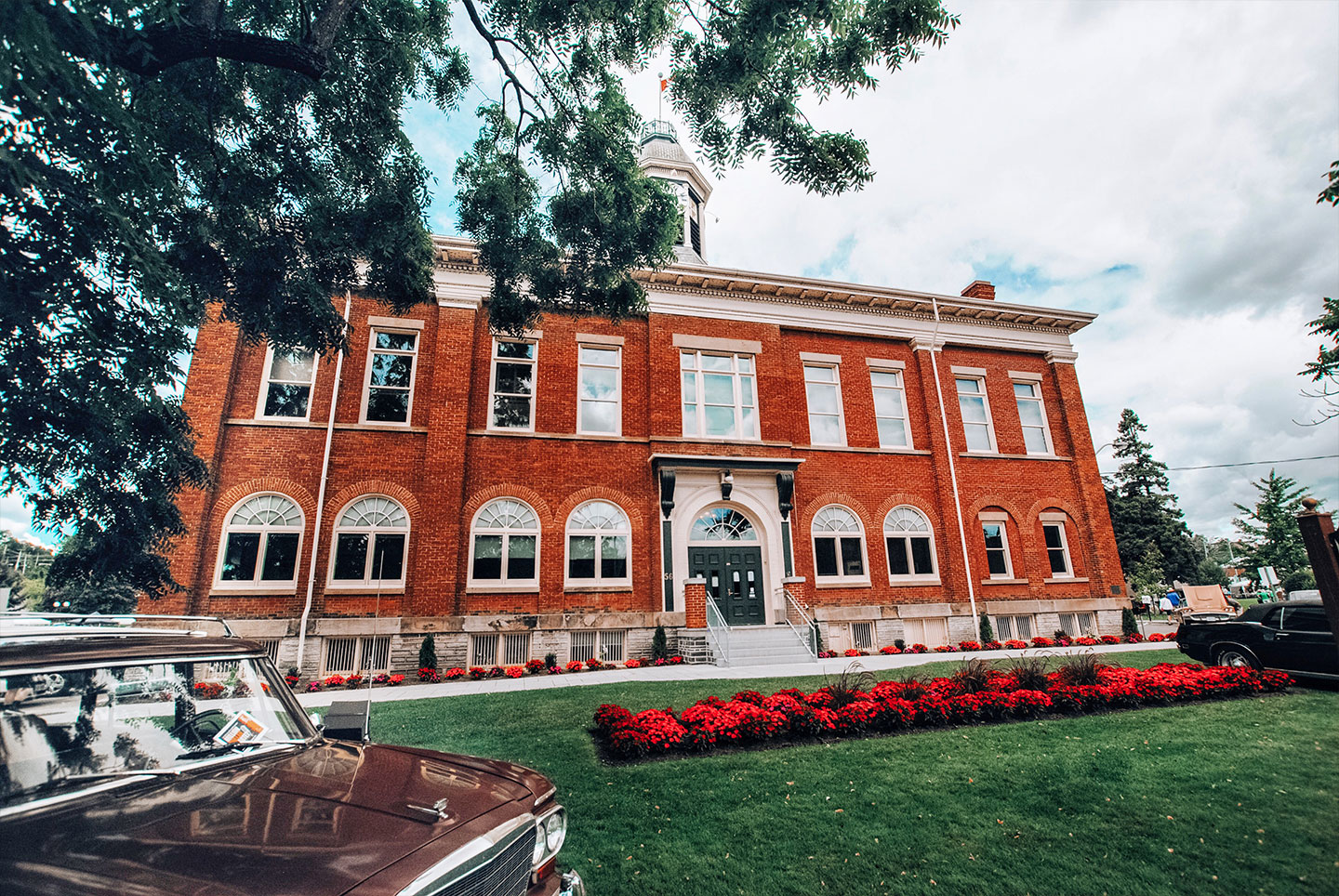 Port Hope historic Town Hall also doubled as the Derry Maine library