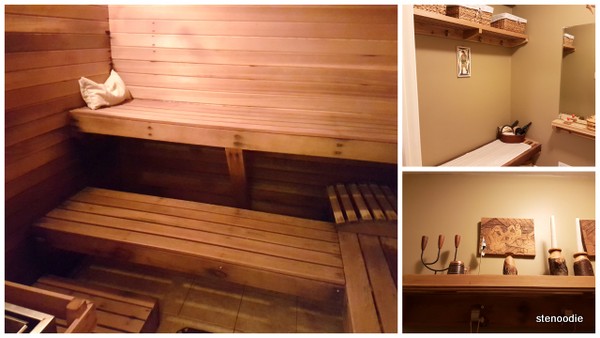 Sauna at Woodland Gardens in Port Hope