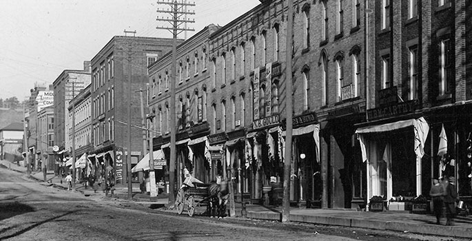 Historic photo of Walton street