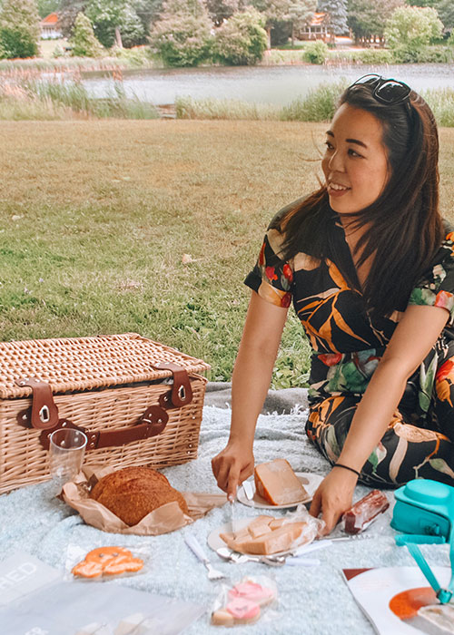 Picnic at Garden Hill Conservation Area in Port Hope
