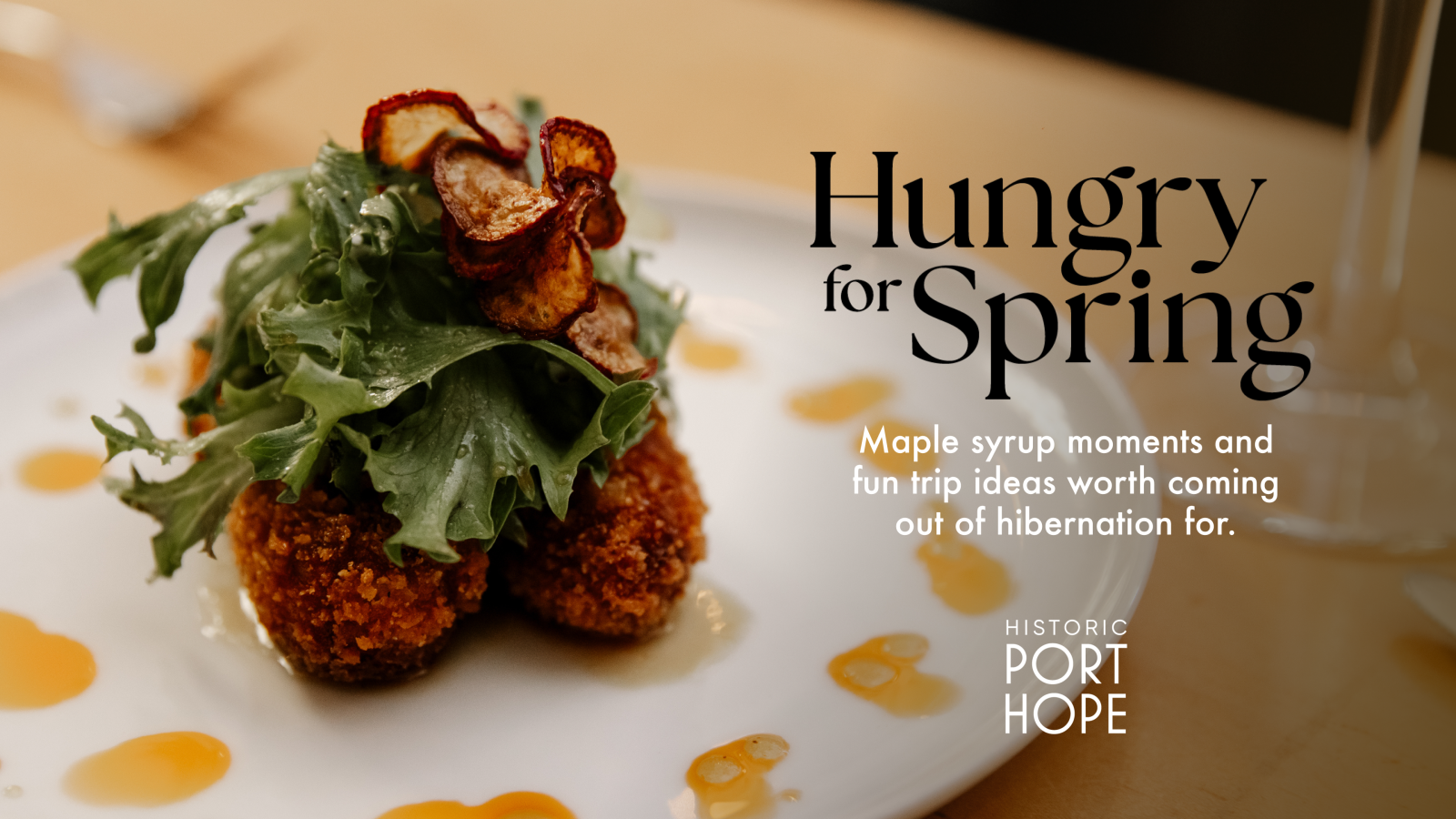 Come hungry. Spring is ready for you!