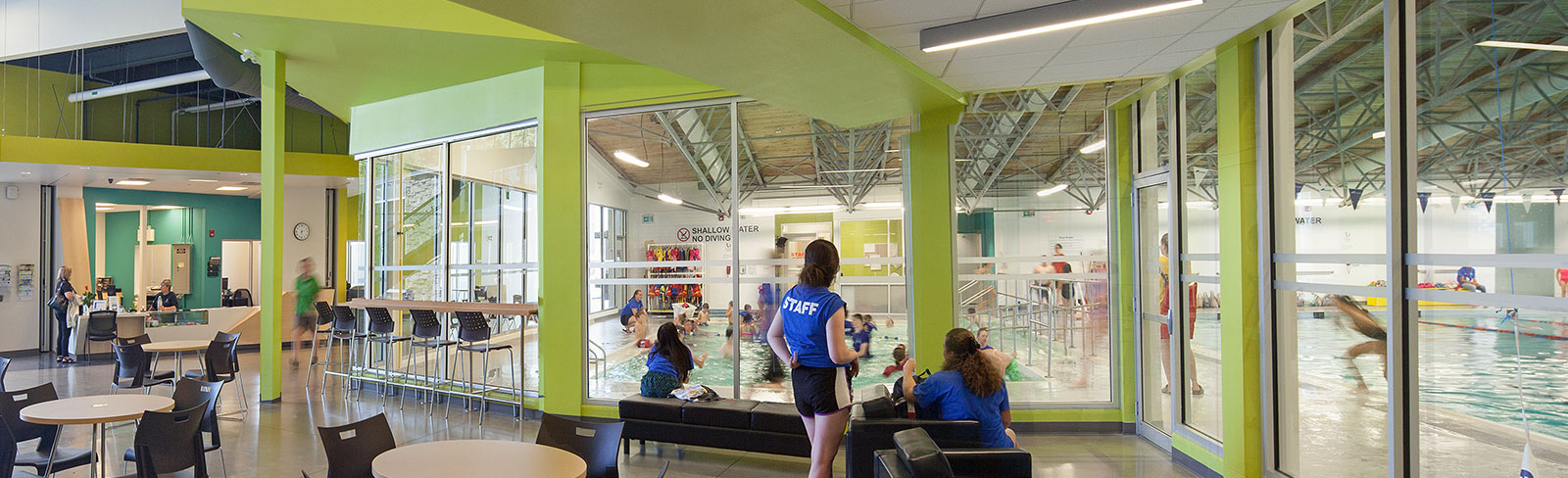 Interior of Jack Burger Sports Complex in Port Hope