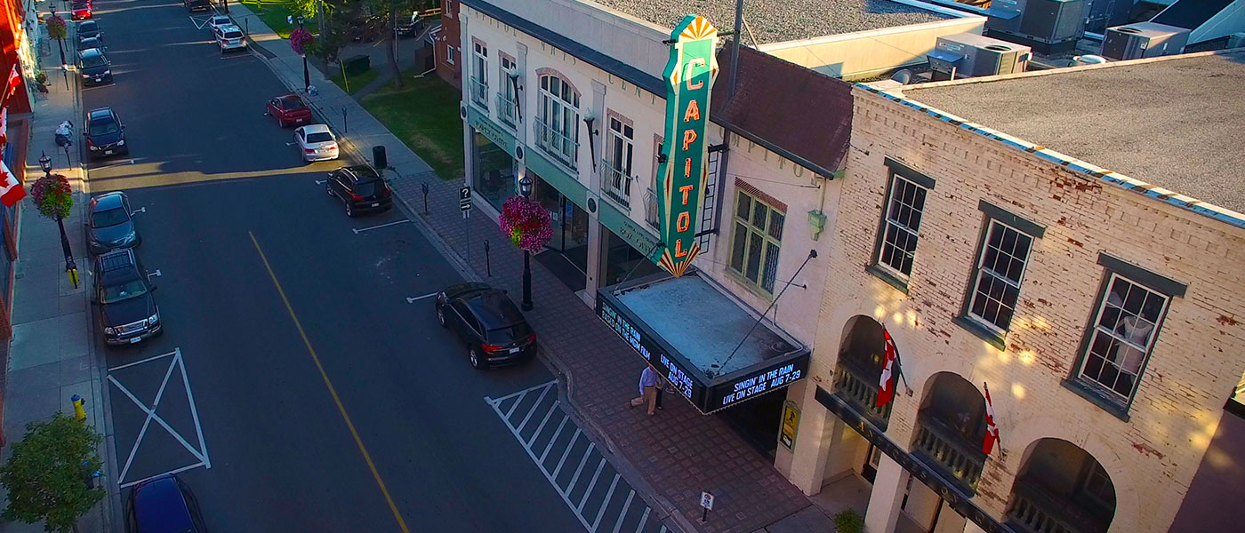 Exterior of the Capitol Theatre