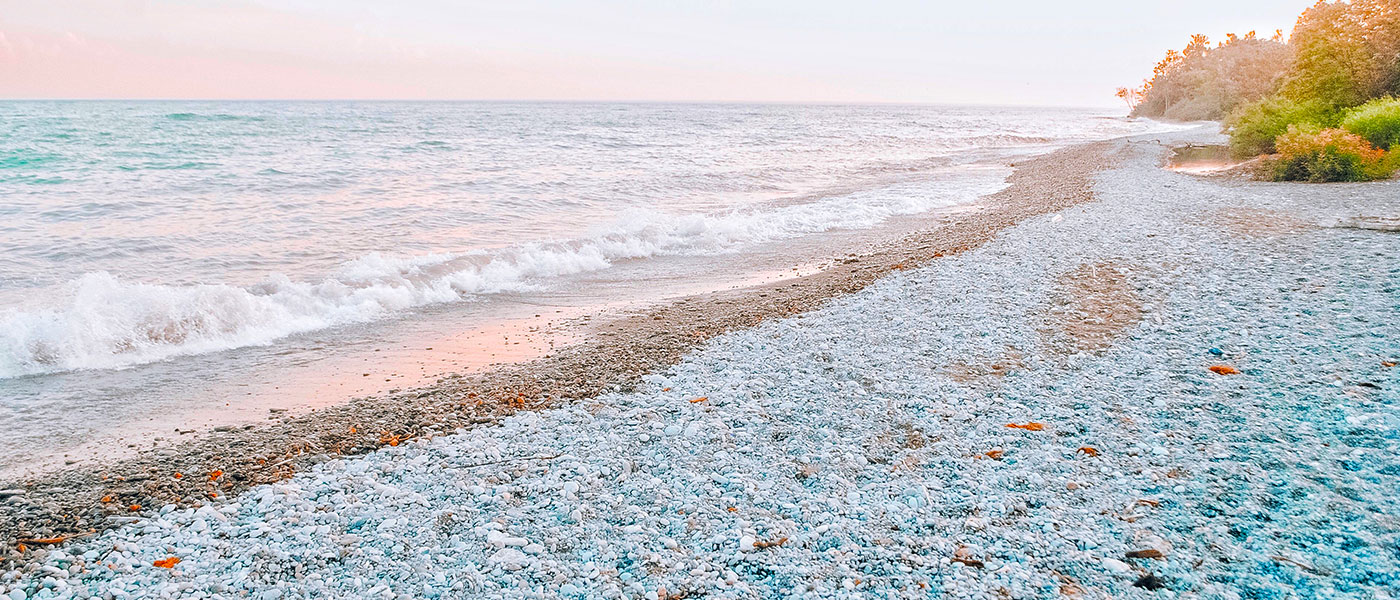 West Beach in Port Hope